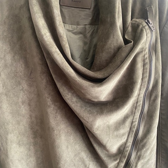 BLANK NYC drape front jacket olive size XS - Picture 4 of 9